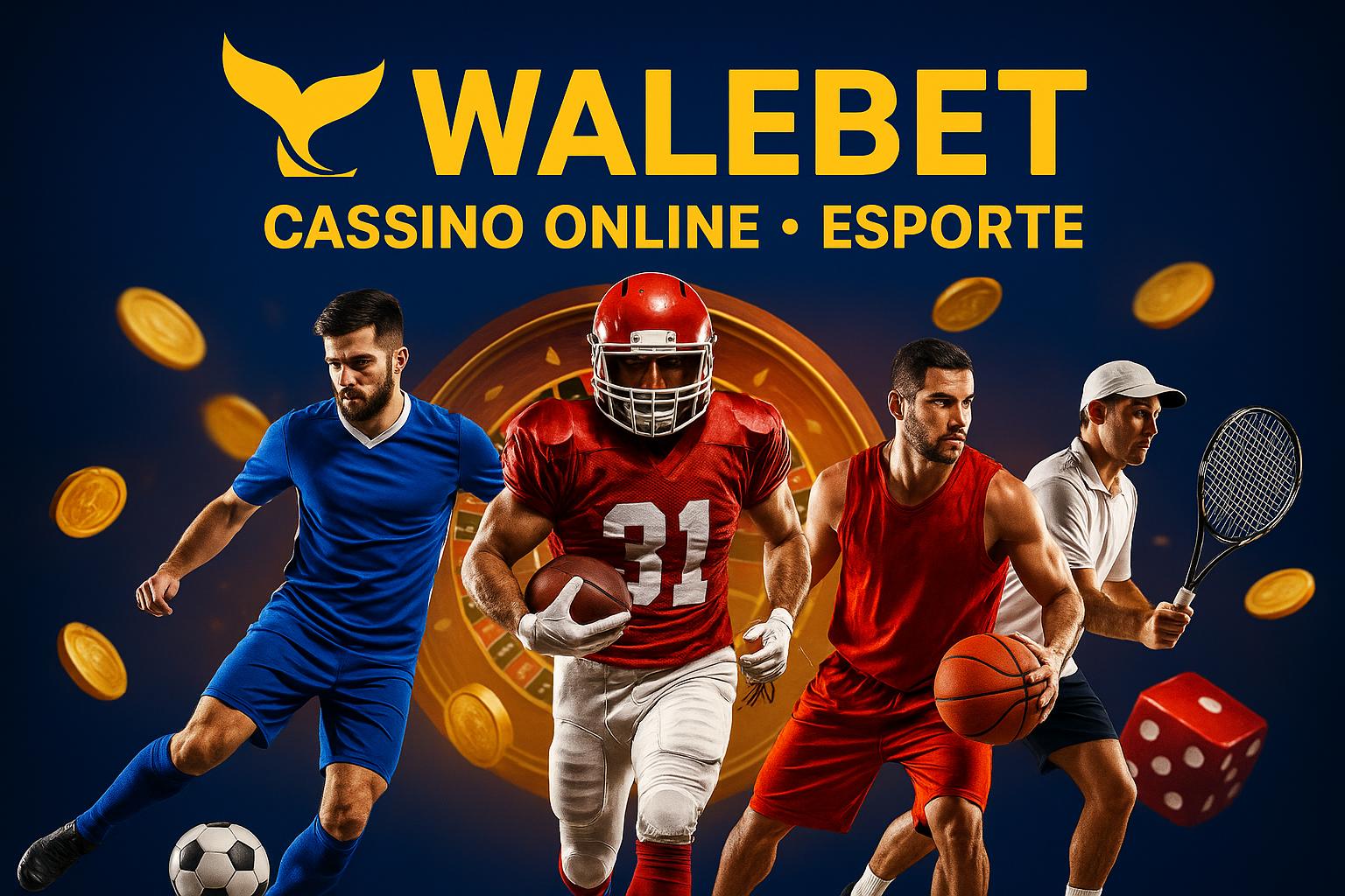 Aposte em apostas esportivas no cassino online WALEBET