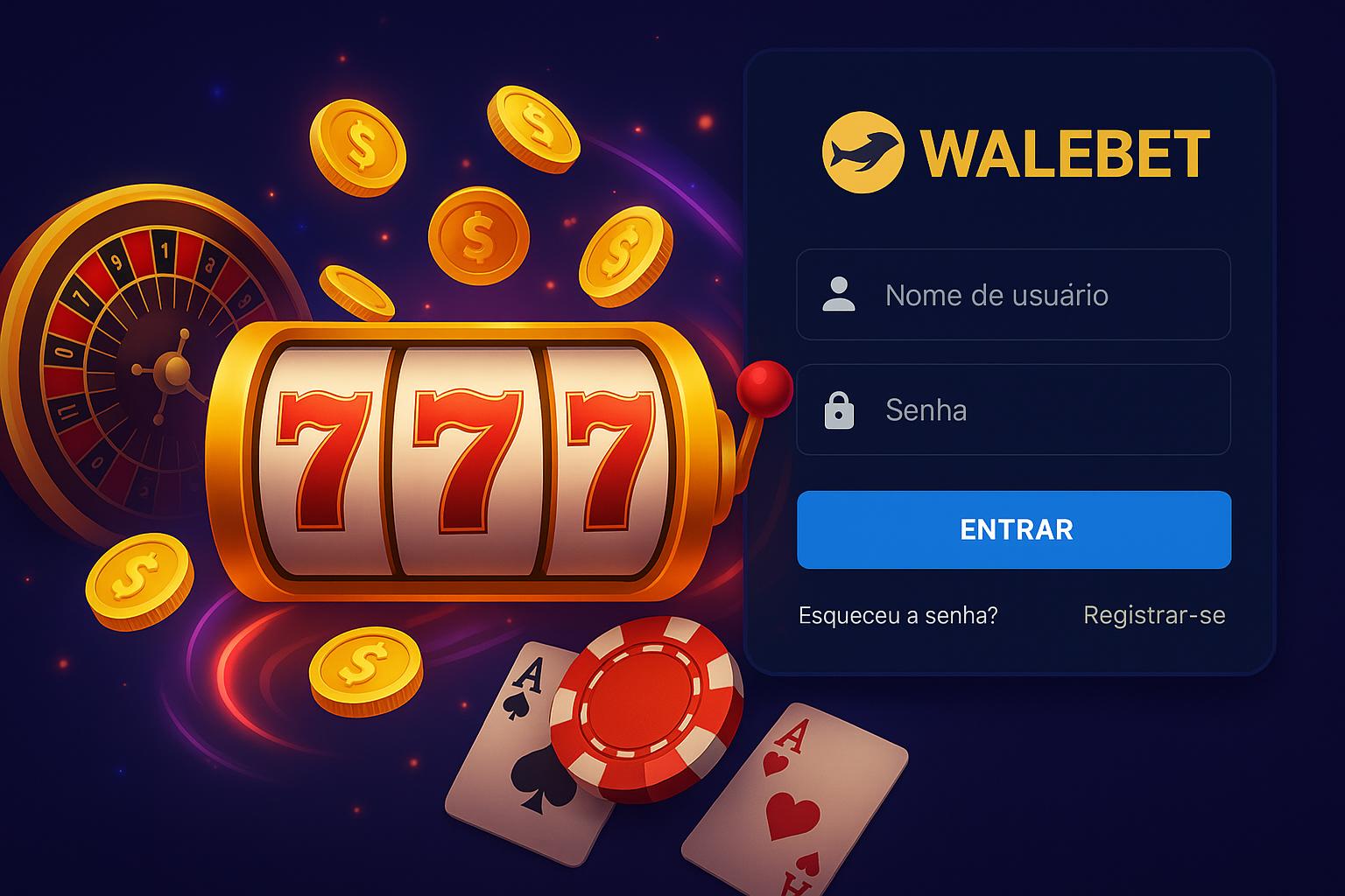 Login no Cassino WALEBET