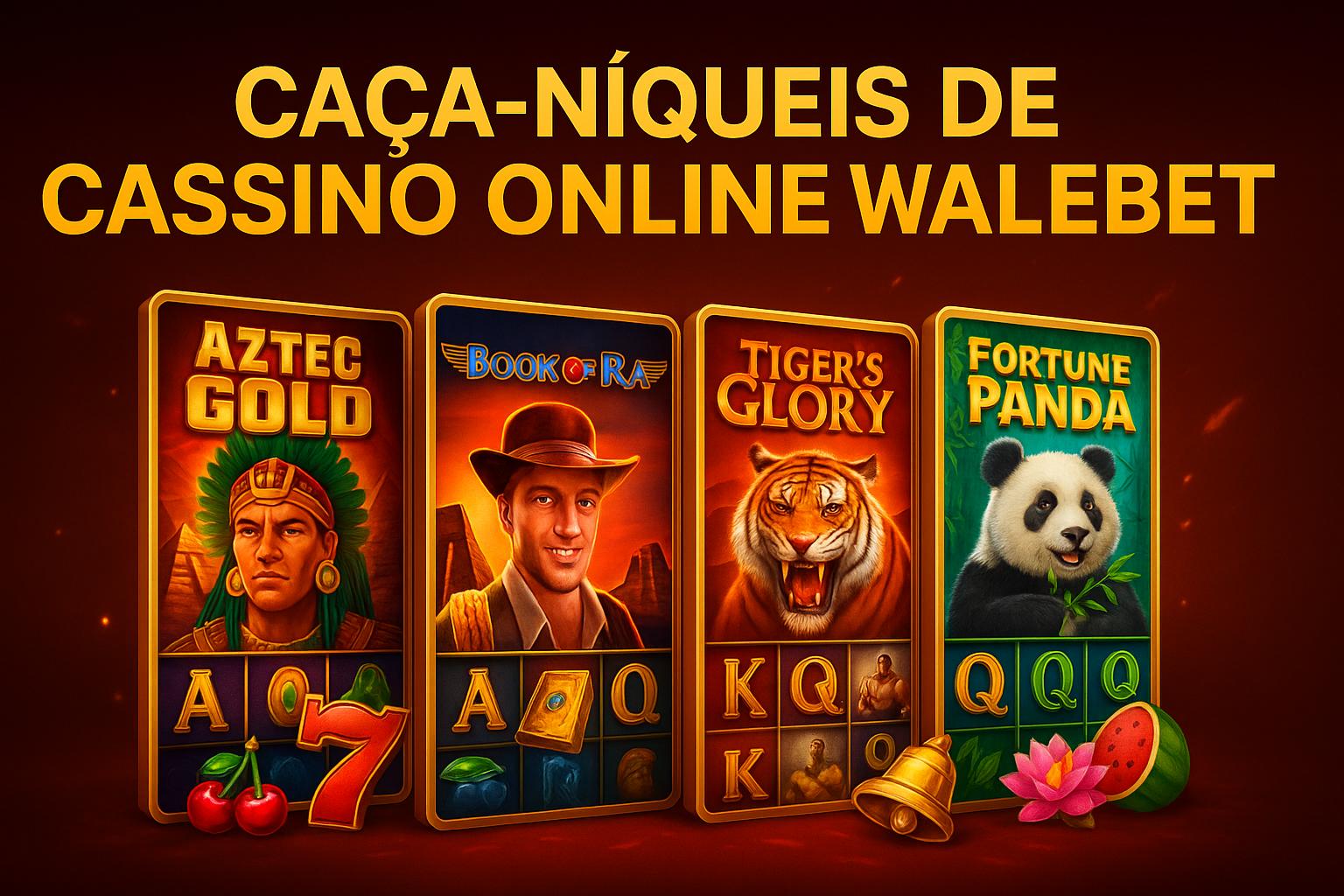Explore o mundo das slot machines no WALEBET Casino